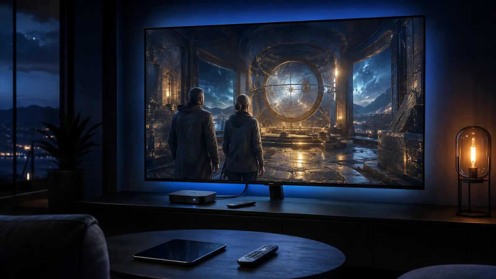 تشغيل IPTV على Smart TV وAndroid TV باستخدام جهاز بث